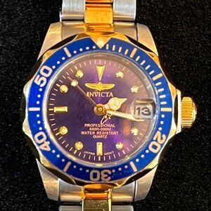 INVICTA Pro Diver Women's Watch-NEW Battery